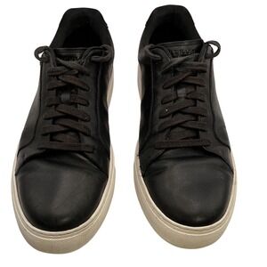 Cole Haan Grandseries Black Leather Sneakers Men's Size‎ 10 Casual Shoes